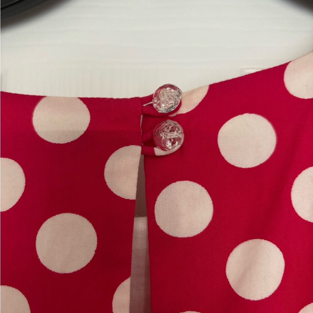 50s inspired polka dot dress - Picture 4 of 6